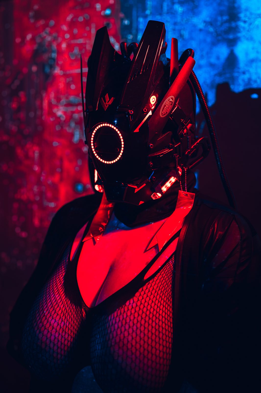 Cyberpunk cosplay shoot reference